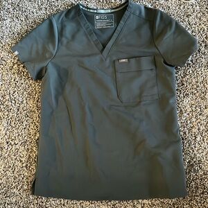 Figs Moss Scrub Top Technical Collection